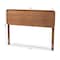Baxton Studio Mailene Mid-Century Walnut Brown Finished Wood King Size Headboard 156-9430 - alternate 3
